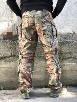 Тактичні штани Military Soft Shell, Мультикам